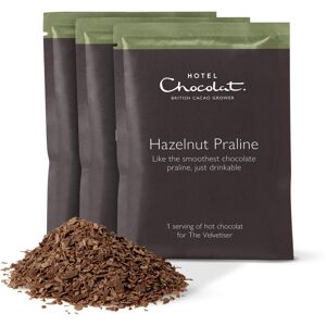 Hotel Chocolat Hazelnut Praline Hot Chocolate Sachets - Luxury Chocolate Flakes Hotel Chocolat Hazelnut Praline Hot Chocolate Sachets - Luxury Chocolate Flakes
