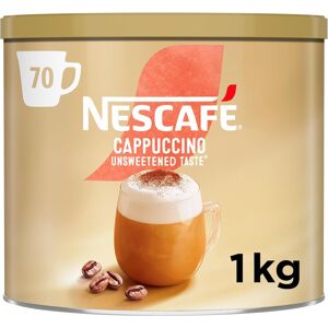 Nescafe NESCAF? Cappuccino Unsweetened Taste Instant Coffee 1kg Tin, Packaging may vary Nescafe NESCAF? Cappuccino Unsweetened Taste Instant Coffee 1kg Tin, Packaging may vary
