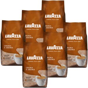 Lavazza Crema E Aroma Coffee Beans, Pack of 6, 6 x 1000g Lavazza Crema E Aroma Coffee Beans, Pack of 6, 6 x 1000g