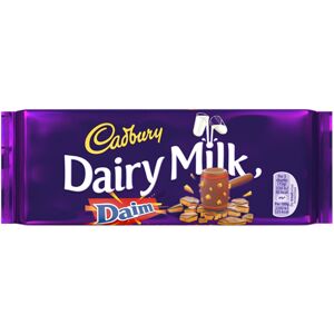 Cadbury Dairy Milk with Daim 120g (Box of 18) Cadbury Dairy Milk with Daim 120g (Box of 18)