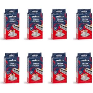 8x LAVAZZA CREMA E GUSTO Classico Ground Italian Coffee Espresso 250g 8x LAVAZZA CREMA E GUSTO Classico Ground Italian Coffee Espresso 250g