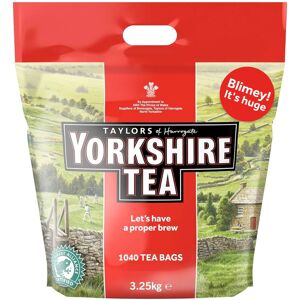 Yorkshire Tea, Total 1040 Tea Bags, (Pack of 3.25 kg) Yorkshire Tea, Total 1040 Tea Bags, (Pack of 3.25 kg)