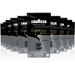 Lavazza, Espresso Maestro Ristretto, 100 Aluminium Capsules Compatible with Nesp Lavazza, Espresso Maestro Ristretto, 100 Aluminium Capsules Compatible with Nesp