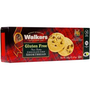 Walkers Shortbread Gluten Free Chocolate Chip Rounds, Traditional Pure Butter Sc Walkers Shortbread Gluten Free Chocolate Chip Rounds, Traditional Pure Butter Sc