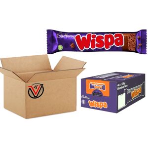 Cadbury Wispa Chocolate Bar, Velvety Bubbly Texture, 36 g (Box of 48) Cadbury Wispa Chocolate Bar, Velvety Bubbly Texture, 36 g (Box of 48)