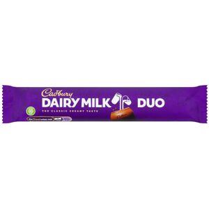 Cadbury Dairy Milk Duo Chocolate Bars, Classic Creamy Taste, 54.4 g (Pack of 36) Cadbury Dairy Milk Duo Chocolate Bars, Classic Creamy Taste, 54.4 g (Pack of 36)
