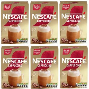 Nescafe NESCAFÉ Cappuccino Instant Coffee Sachets x7 (Pack of 6, Total 42 Sachets) Nescafe NESCAFÉ Cappuccino Instant Coffee Sachets x7 (Pack of 6, Total 42 Sachets)