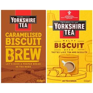 Yorkshire Tea Variety Pack x40 Tea Bags, Flavours Inc. Malty Biscuit Brew and Ca Yorkshire Tea Variety Pack x40 Tea Bags, Flavours Inc. Malty Biscuit Brew and Ca