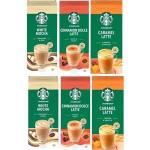 Starbucks Premium Instant Coffee Variety Pack (Pack of 6, Each Pack 5 Sachets, T Starbucks Premium Instant Coffee Variety Pack (Pack of 6, Each Pack 5 Sachets, T