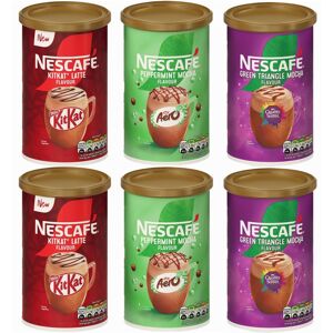 Nescafe NESCAFÉ Instant Coffee Tin Variety Pack (Pack of 6) Flavours - Aero Peppermint M Nescafe NESCAFÉ Instant Coffee Tin Variety Pack (Pack of 6) Flavours - Aero Peppermint M