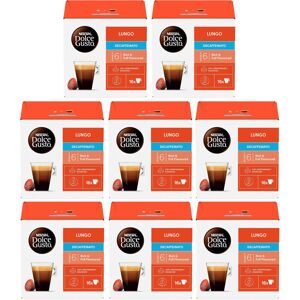 NESCAFE? DOLCE GUSTO Lungo Decaffeinated Coffee Pods (Pack of 8, Total 128 Decaf NESCAFE? DOLCE GUSTO Lungo Decaffeinated Coffee Pods (Pack of 8, Total 128 Decaf