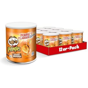 Pringles Sweet Paprika Paprika Chips 12 small cans for on the go (12 x 40g) Pringles Sweet Paprika Paprika Chips 12 small cans for on the go (12 x 40g)