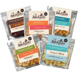Joe & Seph's Bestsellers Popcorn Tasting Box (5x30g) gourmet popcorn, air-poppe Joe & Seph's Bestsellers Popcorn Tasting Box (5x30g) gourmet popcorn, air-poppe
