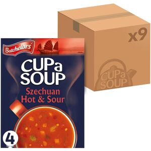 Batchelors Cup a Soup Szechuan Hot & Sour Instant Soup Sachets, 92 g Box (Pack o Batchelors Cup a Soup Szechuan Hot & Sour Instant Soup Sachets, 92 g Box (Pack o