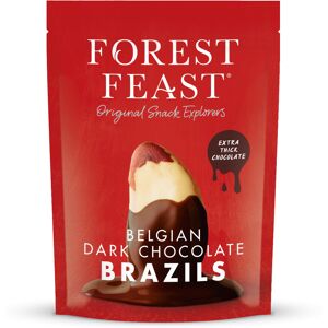FOREST FEAST Belgian Dark Chocolate Brazil Nuts 1kg Natural Gluten Free Snack FOREST FEAST Belgian Dark Chocolate Brazil Nuts 1kg Natural Gluten Free Snack