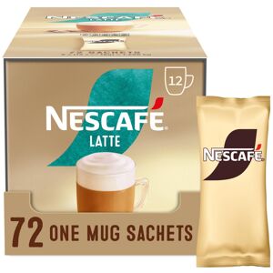 Nescafe NESCAF? Latte Instant Coffee Sachets - 72 x 18g Nescafe NESCAF? Latte Instant Coffee Sachets - 72 x 18g