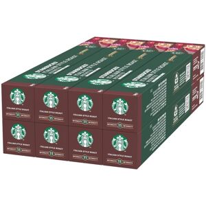STARBUCKS Italian Style Roast By Nespresso, Dark Roast, Coffee Capsules 8 X 10 ( STARBUCKS Italian Style Roast By Nespresso, Dark Roast, Coffee Capsules 8 X 10 (