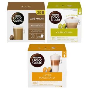 Nescafe NESCAFÉ DOLCE GUSTO Variety Pack Coffee Pods x30 (Pack of 3, Total 90 Capsules) Nescafe NESCAFÉ DOLCE GUSTO Variety Pack Coffee Pods x30 (Pack of 3, Total 90 Capsules)