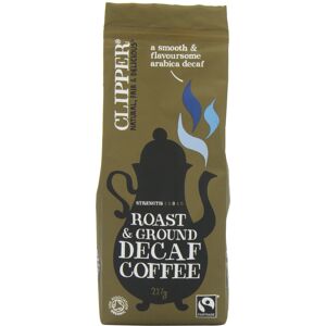 Clipper Fairtrade Organic Decaffeinated Roast and Ground Arabica Coffee 227 g (P Clipper Fairtrade Organic Decaffeinated Roast and Ground Arabica Coffee 227 g (P