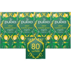 Pukka Herbs Clean Matcha Green Organic Tea Box Green Tea, Lemon, Fennel and Pukka Herbs Clean Matcha Green Organic Tea Box Green Tea, Lemon, Fennel and