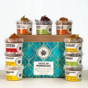 NatureKitchen Nature Kitchen Moroccan Gourmet Spice Seasoning Selection Mix Gift Set. 9X Glute NatureKitchen Nature Kitchen Moroccan Gourmet Spice Seasoning Selection Mix Gift Set. 9X Glute