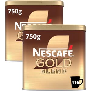 Nescafe NESCAF? Gold Blend Instant Coffee 2 x 750g Tins Nescafe NESCAF? Gold Blend Instant Coffee 2 x 750g Tins