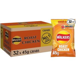 Walkers Roast Chicken Crisps 45g (Case of 32) Walkers Roast Chicken Crisps 45g (Case of 32)