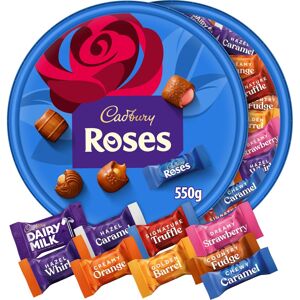 KidzBuzz Cadbury Roses Milk Chocolate Tub 550g (Pack Of 2) KidzBuzz Cadbury Roses Milk Chocolate Tub 550g (Pack Of 2)