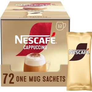 Nescafe NESCAFÉ Cappuccino Instant Coffee Sachets - 72 x 15.5g Nescafe NESCAFÉ Cappuccino Instant Coffee Sachets - 72 x 15.5g
