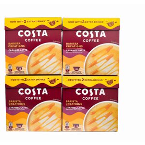Costa Coffee Caramel Latte Costa Pods for Dolce Gusto Coffee Machine, 4 x 10 Capsules Costa Coffee Caramel Latte Costa Pods for Dolce Gusto Coffee Machine, 4 x 10 Capsules