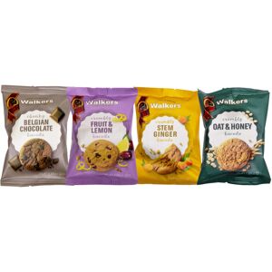 Walkers Shortbread Twin Pack Assorted Biscuits, Traditional Pure Butter Scottish Walkers Shortbread Twin Pack Assorted Biscuits, Traditional Pure Butter Scottish