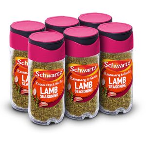 Schwartz Rosemary and Garlic Lamb Seasoning 38 G Jar Pack of 6 Expertly Bl Schwartz Rosemary and Garlic Lamb Seasoning 38 G Jar Pack of 6 Expertly Bl