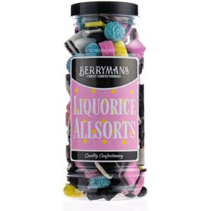 Original Liquorice Allsorts Retro Sweets Gift Jar By Berrymans Sweet Shop - Clas Original Liquorice Allsorts Retro Sweets Gift Jar By Berrymans Sweet Shop - Clas
