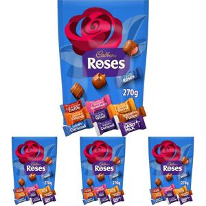 Cadbury Roses Chocolate Pouch Assorted Miniature Chocolates for Sharing The Cadbury Roses Chocolate Pouch Assorted Miniature Chocolates for Sharing The