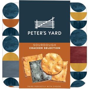 Peter'S Yard Peters Yard Sourdough Crackers Selection Tin Great with Chutney and Cheese Peter'S Yard Peters Yard Sourdough Crackers Selection Tin Great with Chutney and Cheese