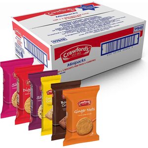 Crawford's Assorted Mini Biscuit Packs, 6 Classic Crawford's Assorted Mini Biscuit Packs, 6 Classic