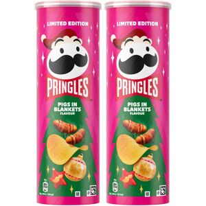 Pringles 165g Pigs In Blankets Pack of 2 Pringles 165g Pigs In Blankets Pack of 2