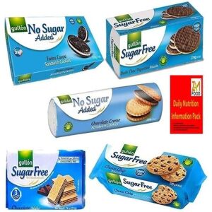 Zamfoods Gullon Sugar Free Biscuits Chocolate Mixed Variety Selection Diabectic frie Zamfoods Gullon Sugar Free Biscuits Chocolate Mixed Variety Selection Diabectic frie