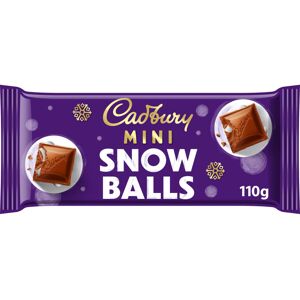 Cadbury Dairy Milk Mini Snowballs Chocolate Bar Dairy Milk with Mini Festiv Cadbury Dairy Milk Mini Snowballs Chocolate Bar Dairy Milk with Mini Festiv