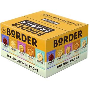 Border Biscuits Mini Selection Box, 100 Packs, Border Biscuits Mini Selection Box, 100 Packs,