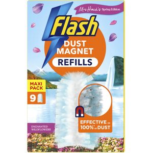 Flash Dust Magnet Mrs Hinchs Enchanted Wildflowers Duster Scented Refills 9 Flash Dust Magnet Mrs Hinchs Enchanted Wildflowers Duster Scented Refills 9
