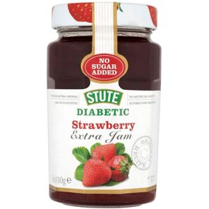 Stute No Added Sugar Diabetic Strawberry Jam 430g Pack of 2 Stute No Added Sugar Diabetic Strawberry Jam 430g Pack of 2