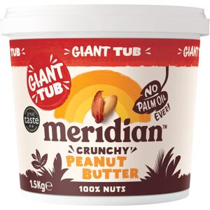 Meridian Crunchy Peanut Butter Natural Nut Butter Spread 15kg Vegan Vegeta Meridian Crunchy Peanut Butter Natural Nut Butter Spread 15kg Vegan Vegeta