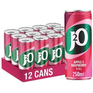 J2O Fruit Juice Apple and Raspberry 250ml Cans Pack of 12 J2O Fruit Juice Apple and Raspberry 250ml Cans Pack of 12