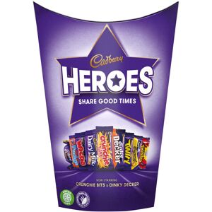 Cadbury Heroes Chocolate Gift Carton 185g Christmas Confectionery Big Night Cadbury Heroes Chocolate Gift Carton 185g Christmas Confectionery Big Night