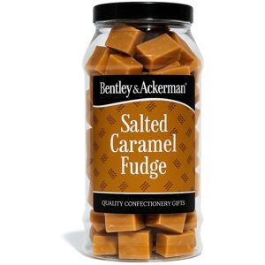 Bentley & Ackerman Salted Caramel Fudge 520g Original Salted Caramel Fudge in a Gift Jar By B Bentley & Ackerman Salted Caramel Fudge 520g Original Salted Caramel Fudge in a Gift Jar By B