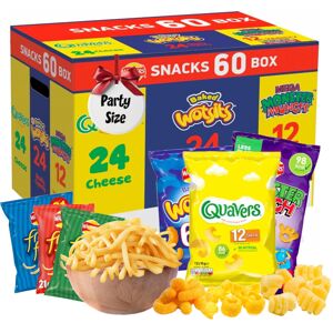 Topline Assorted Flavour Crisps Multipack Box - Variety Topline Assorted Flavour Crisps Multipack Box - Variety