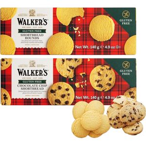 PVL Trade Walkers Gluten Free Biscuits All Butter and Chocolate Chip Shortbread Round PVL Trade Walkers Gluten Free Biscuits All Butter and Chocolate Chip Shortbread Round