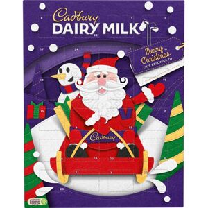 Dairy Milk Chocolate Festive Advent Calendar 24 Chunks of Cadbury D Dairy Milk Chocolate Festive Advent Calendar 24 Chunks of Cadbury D