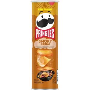 Pringles Smoky Cheddar New Flavour (158g) Pringles Smoky Cheddar New Flavour (158g)
